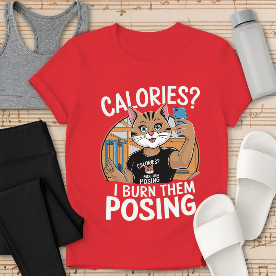 Burning While Posing T-Shirt
