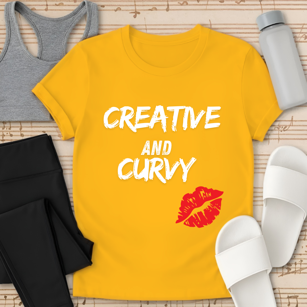 Creative and Curvy T-Shirt
