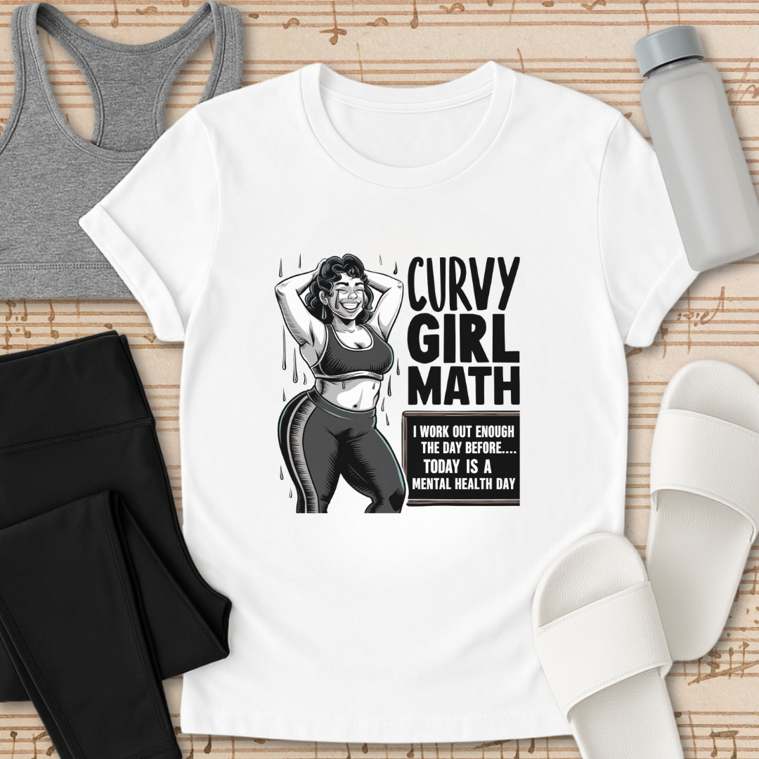 Curvy Girl Math T-Shirt