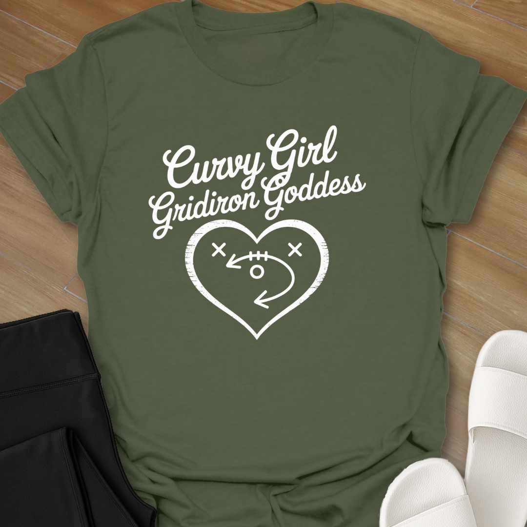 Gridiron Goddess Football T-Shirt
