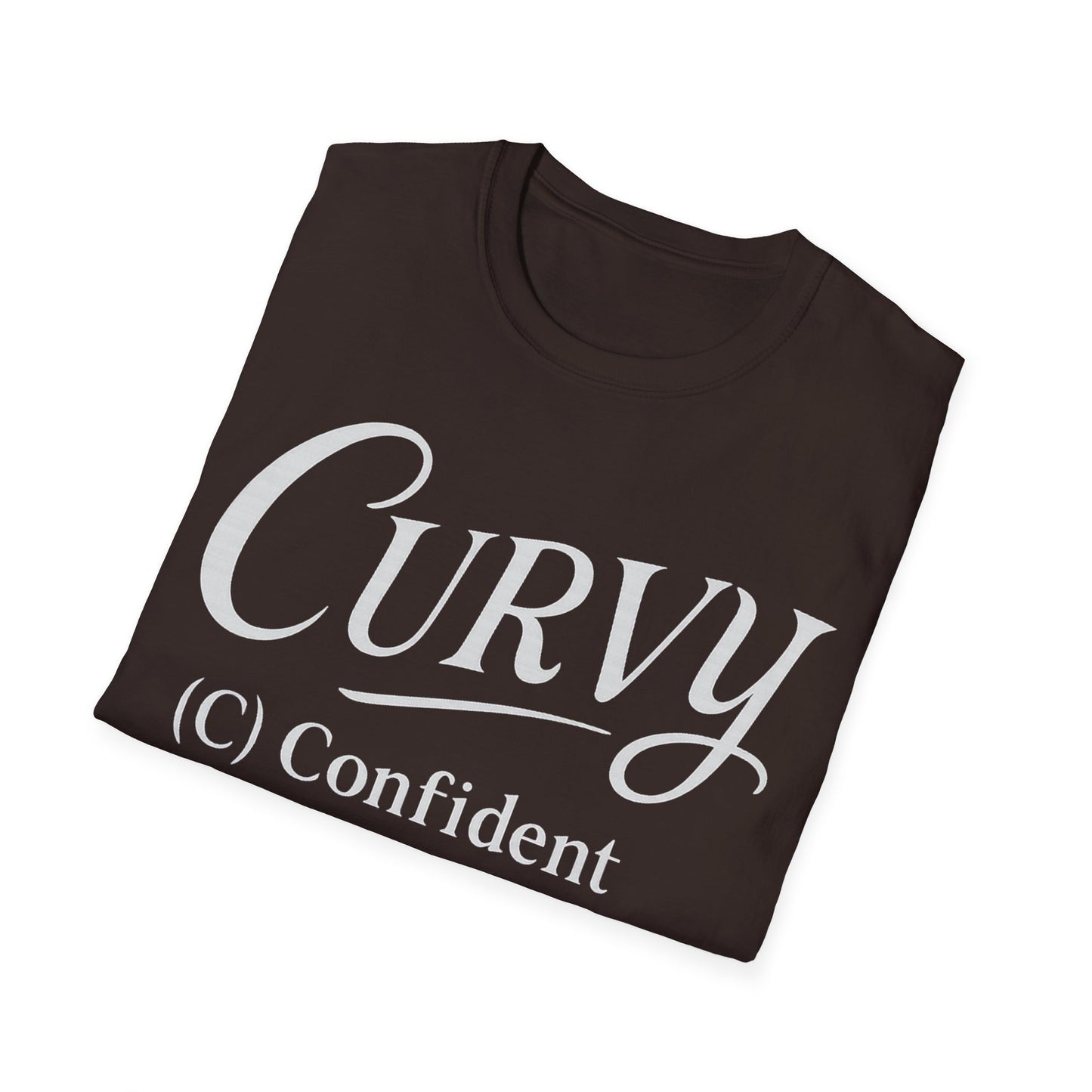 Curvy - spell it out T-Shirt