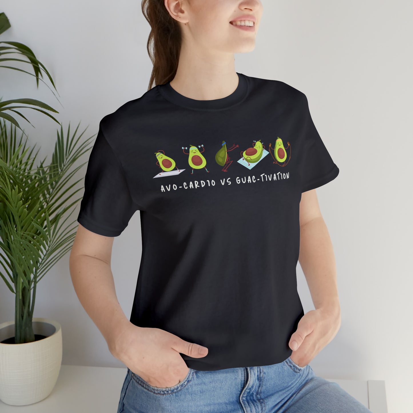 Avo-cardio vs Guac-tivation Tee Printify