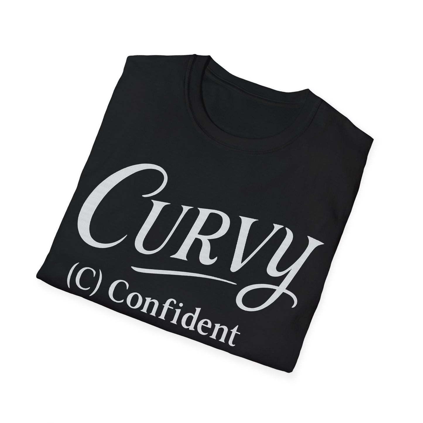 Curvy - spell it out T-Shirt