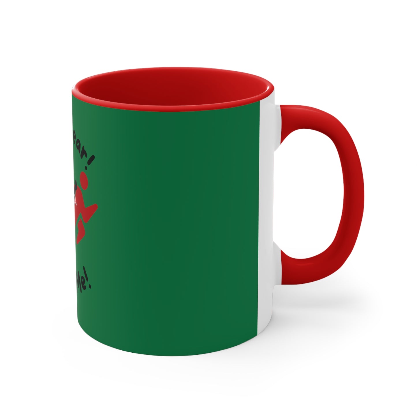 New Year! New Me! Accent Coffee Mug, 11oz Printify