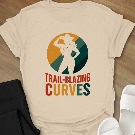 Trail-Blazing Curves T-Shirt