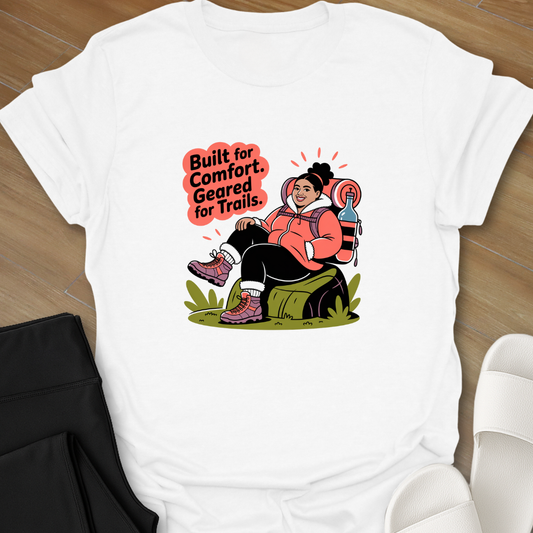 Curvy Girl Comfortable Hiker T-Shirt