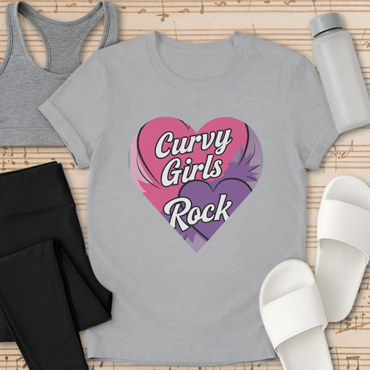 Curvy Hearts T-shirt