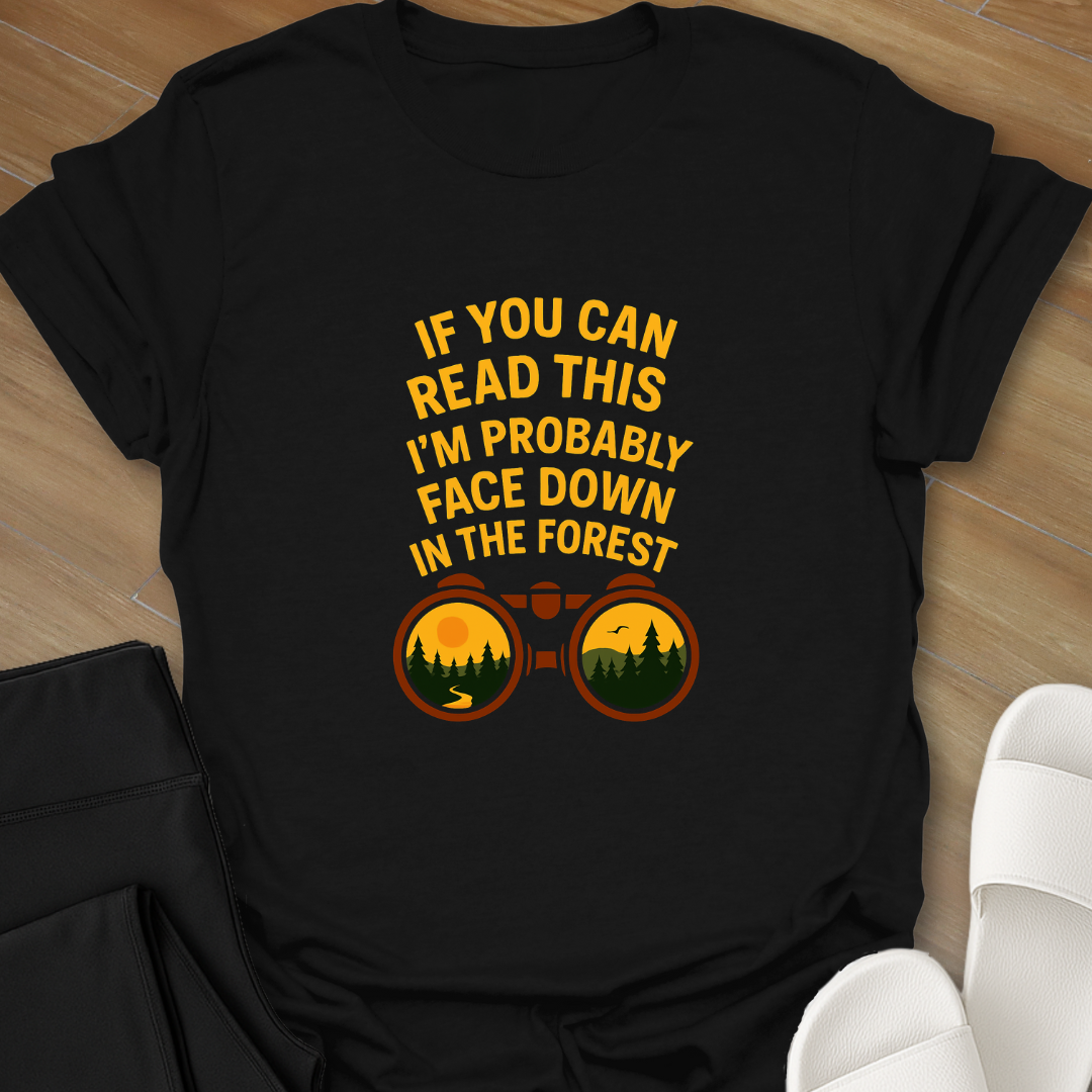 Curvy Girl Forest Hiker T-Shirt
