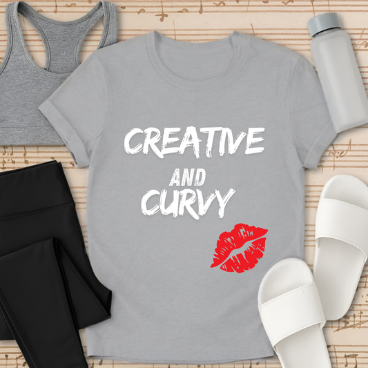 Creative and Curvy T-Shirt