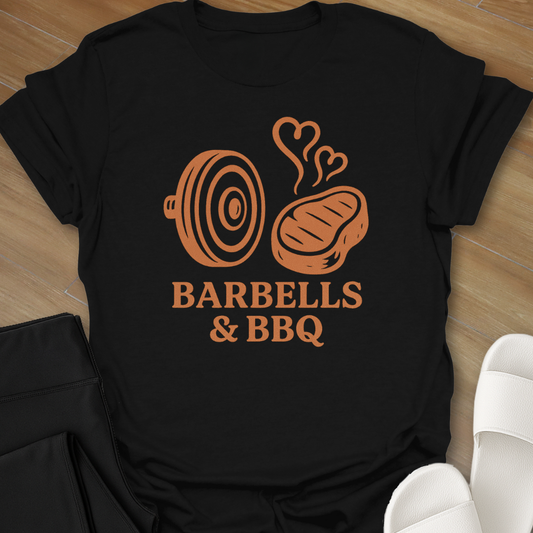 Barbells & BBQ T-Shirt
