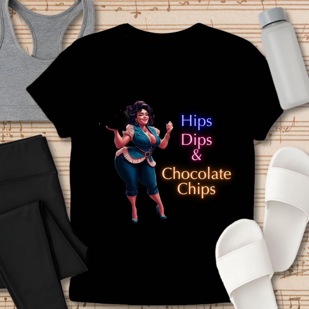 Hips, Dips, & Chocolate Chips T-Shirt