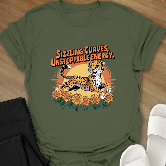 Sizzling Curves, Unstoppable Energy T-Shirt