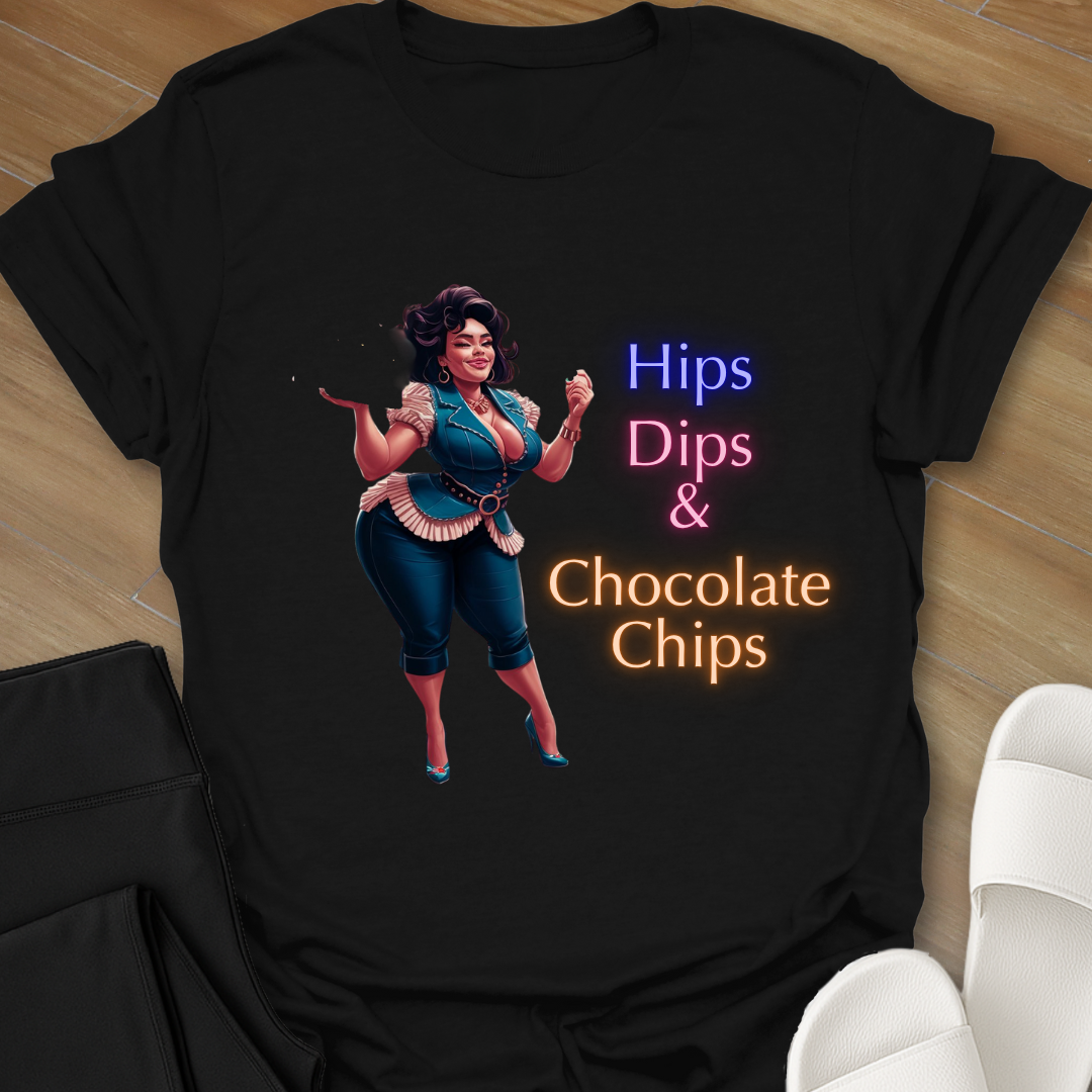 Hips, Dips, & Chocolate Chips T-Shirt