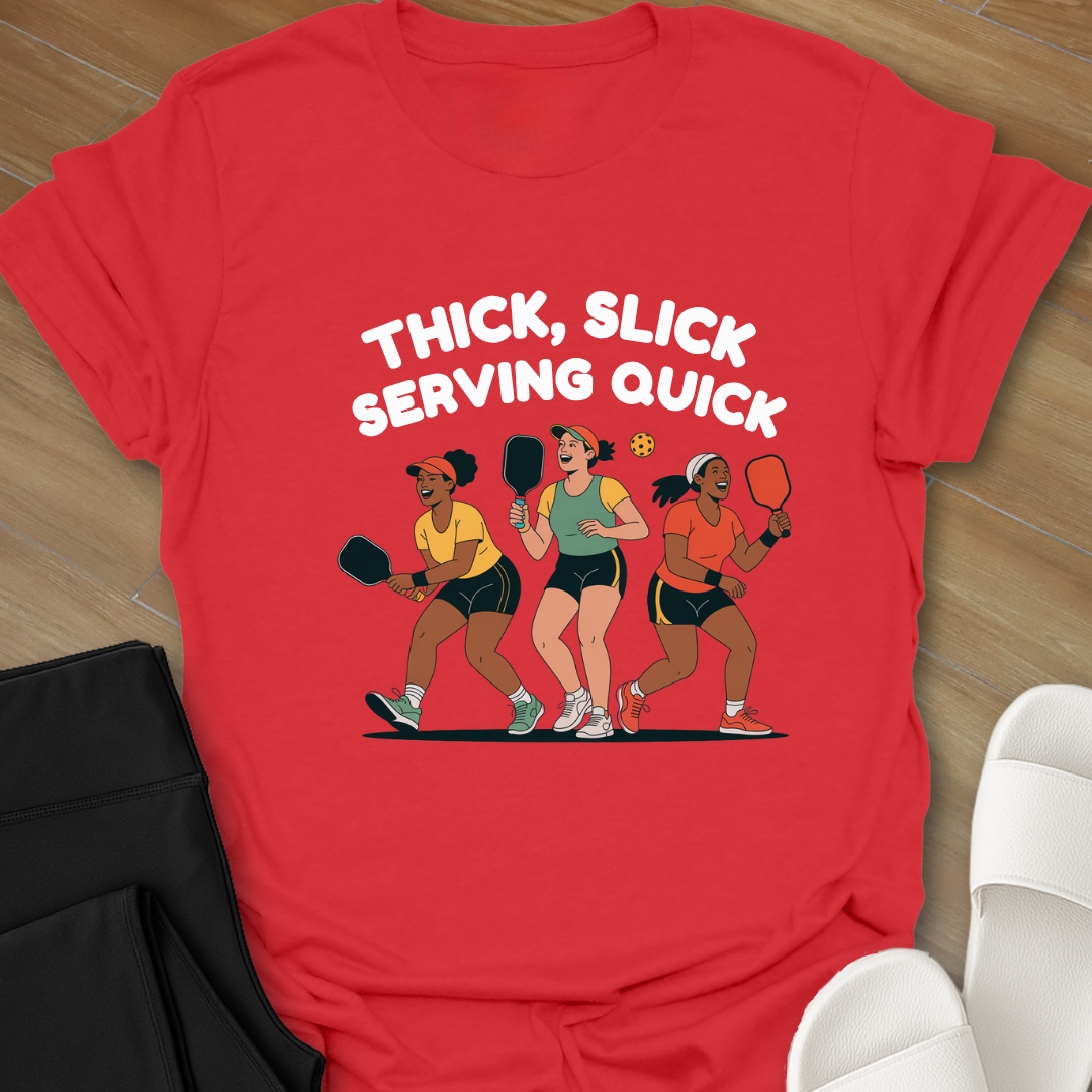 Pickleball: Serving Quick T-Shirt