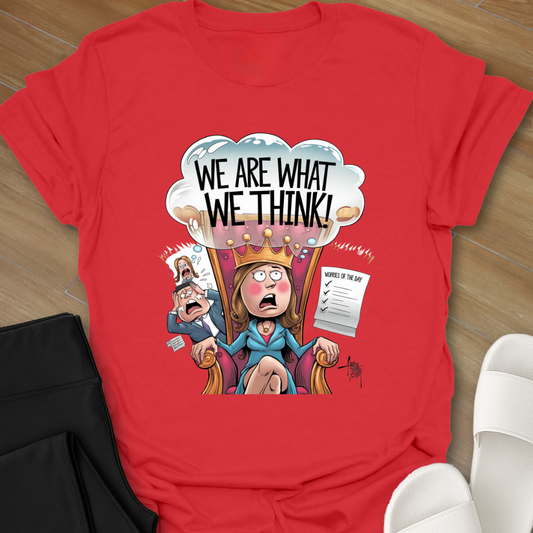 Queen of Worries - We Are What We Think T-Shirt