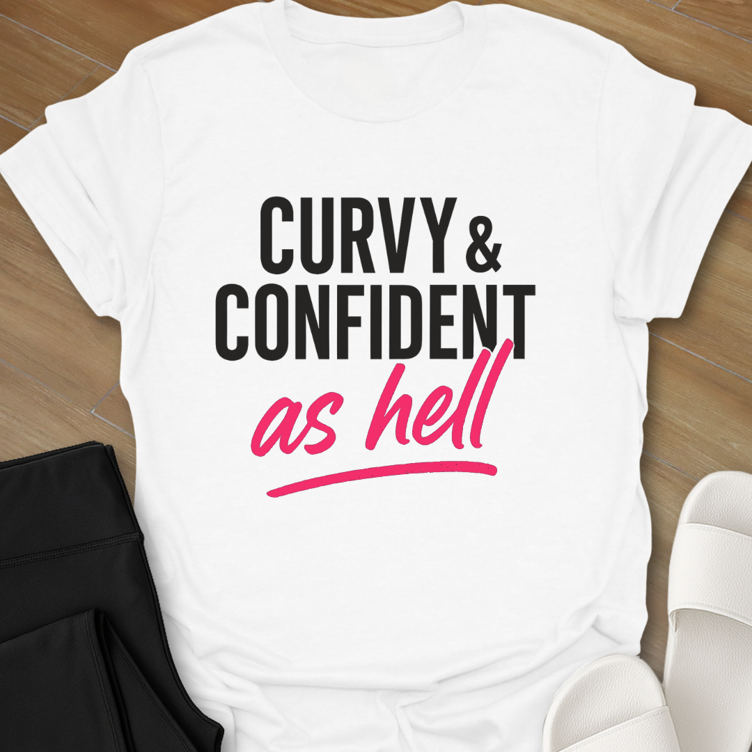 Curvy Girl Confident T-Shirt