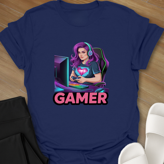 Curvy Gamer T-Shirt