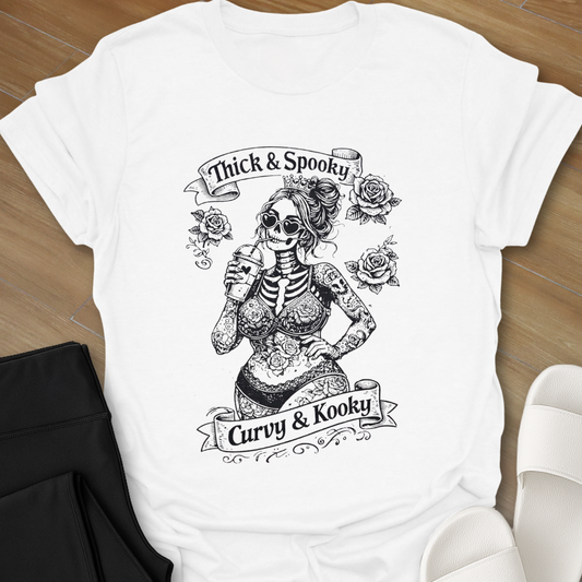 Curvy Girl Thick Tattoo T-Shirt