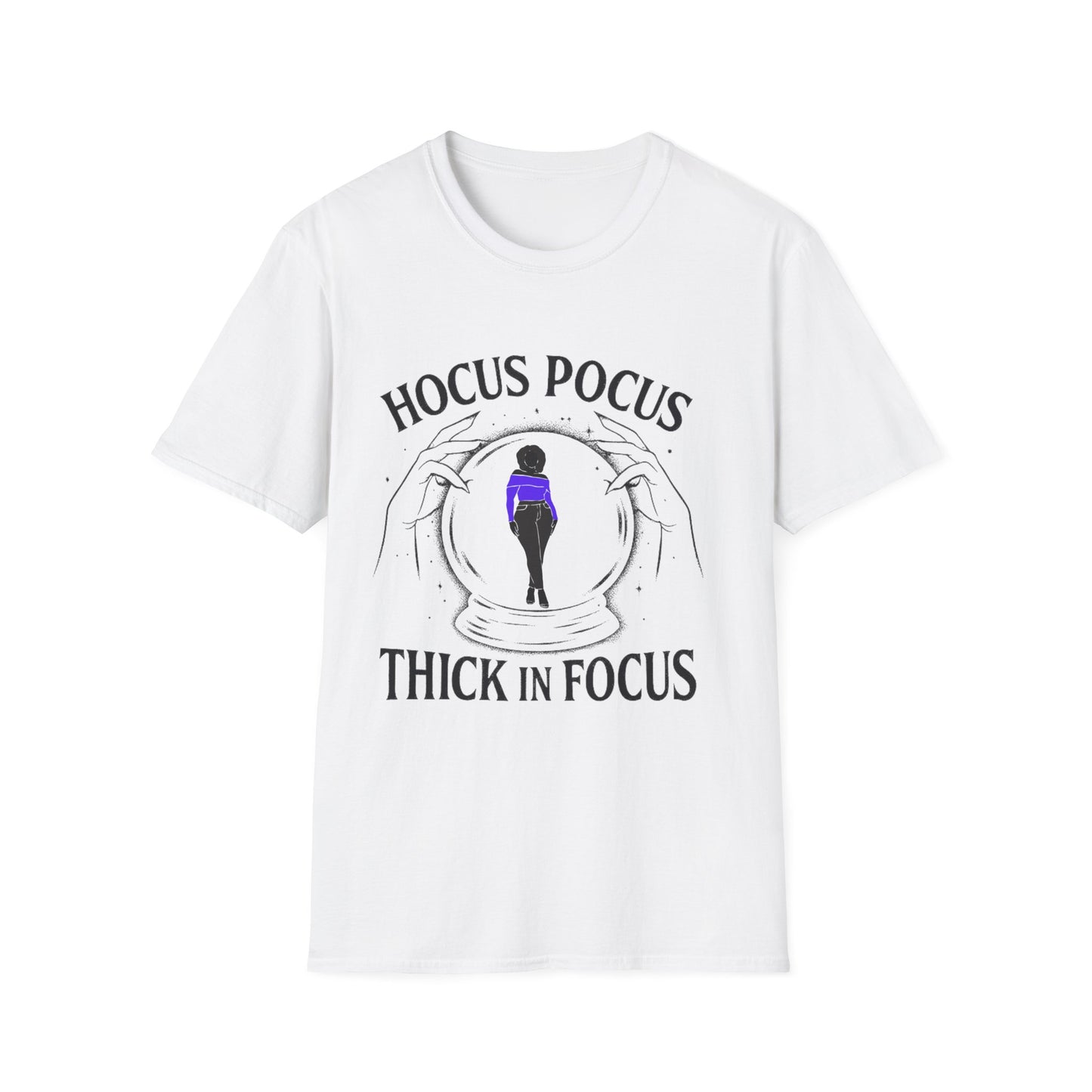 Curvy Thick And Focus T-Shirt