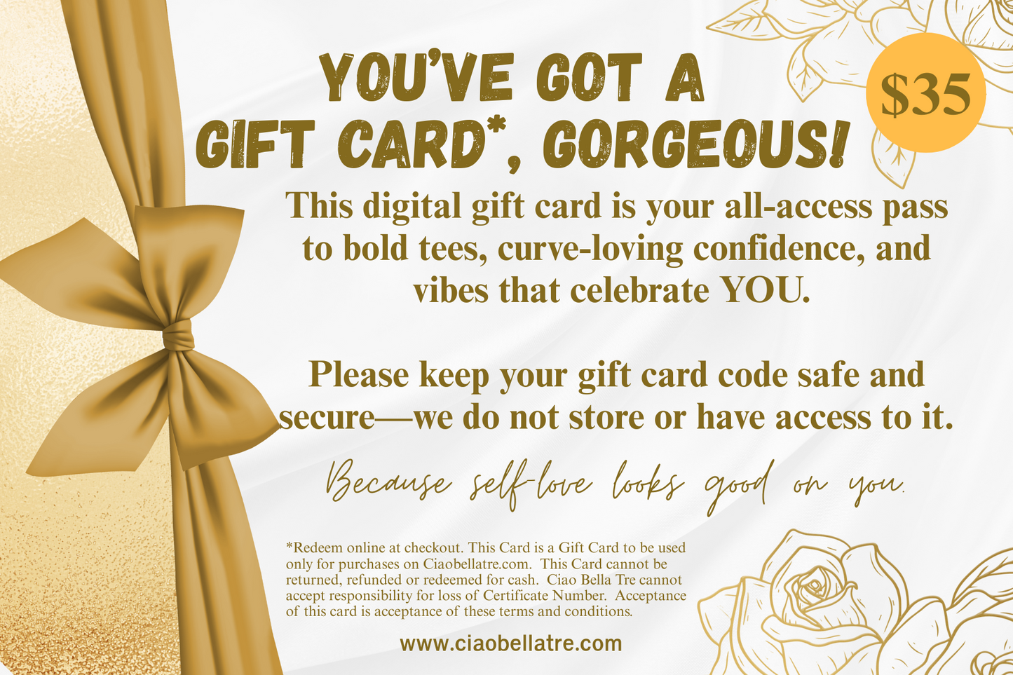 Ciao Bella Tre Gift Card