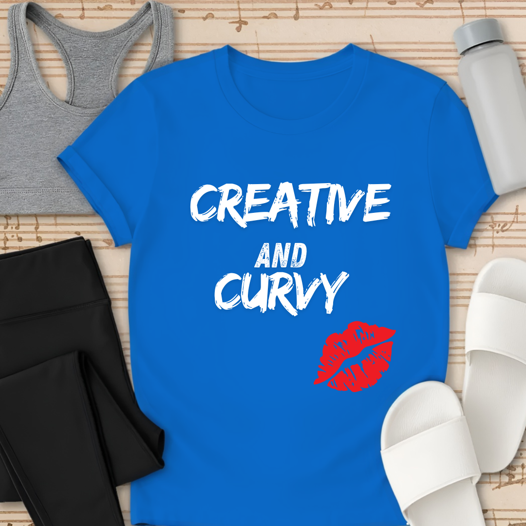Creative and Curvy T-Shirt