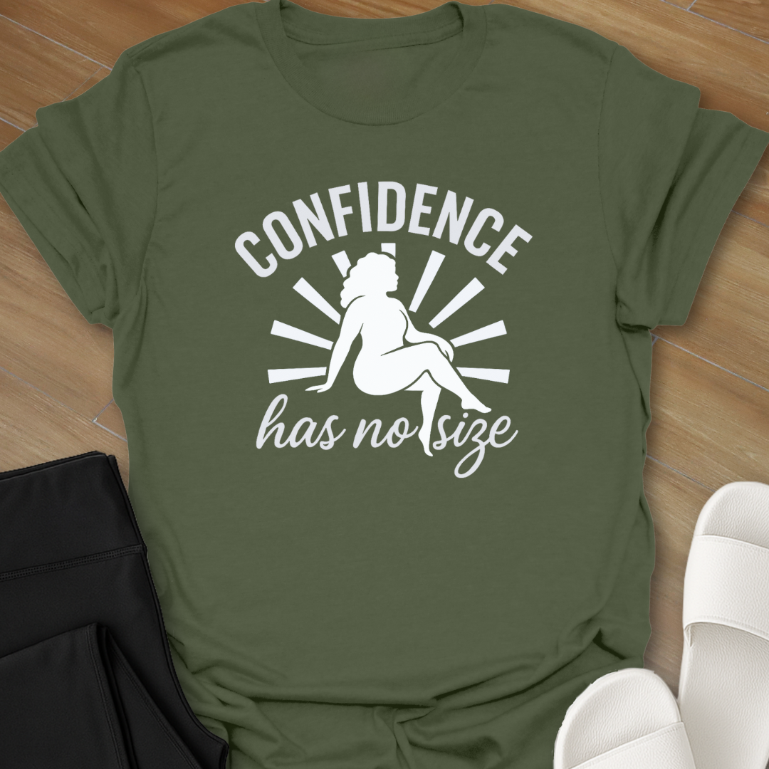 Confidence Has No Size T-Shirt