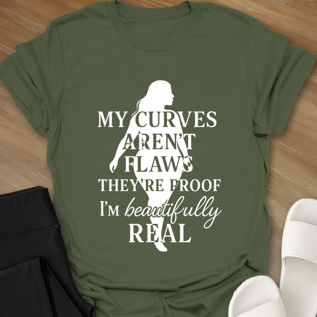 Curvy Girl Beautifully Real T-Shirt