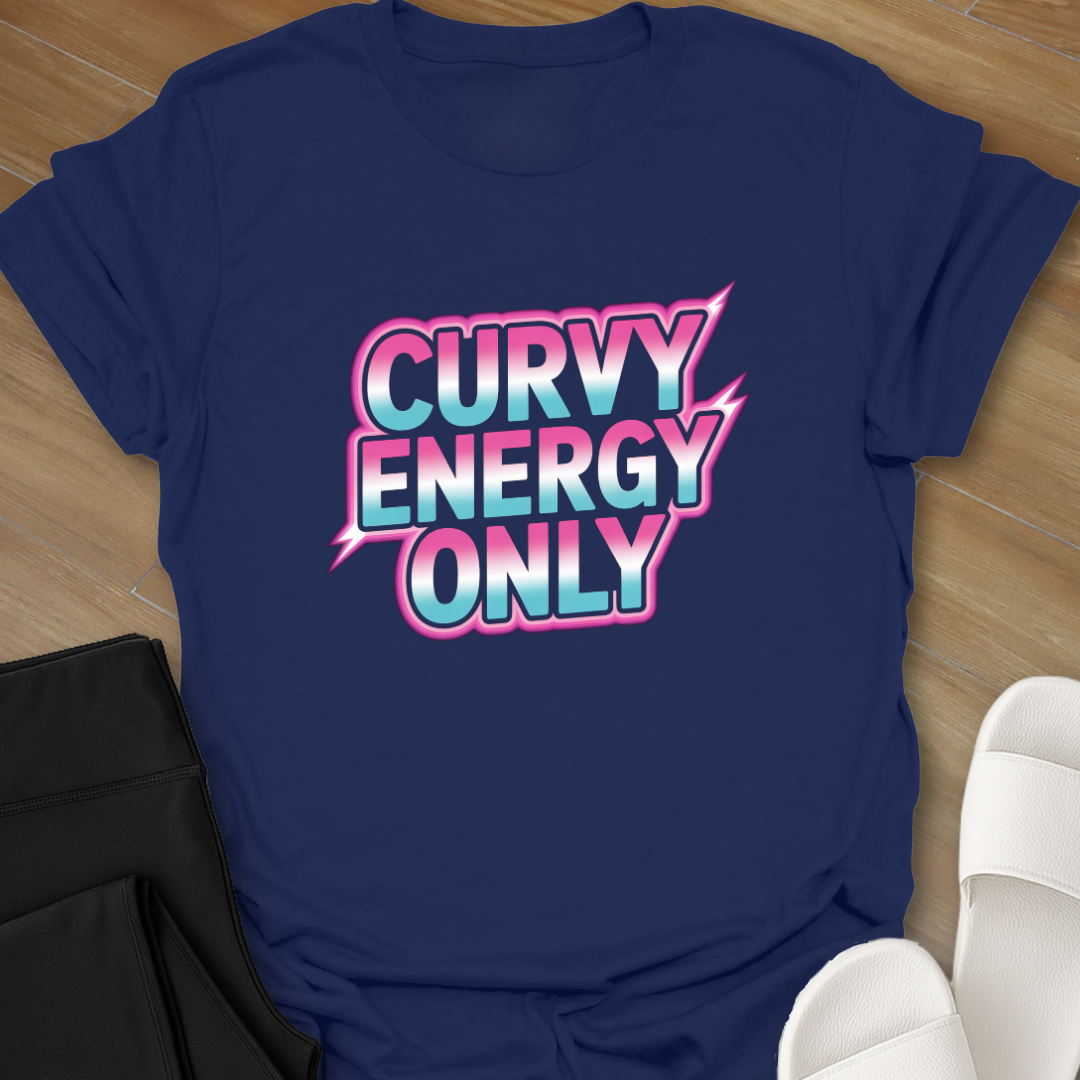 Curvy Energy Only T-Shirt