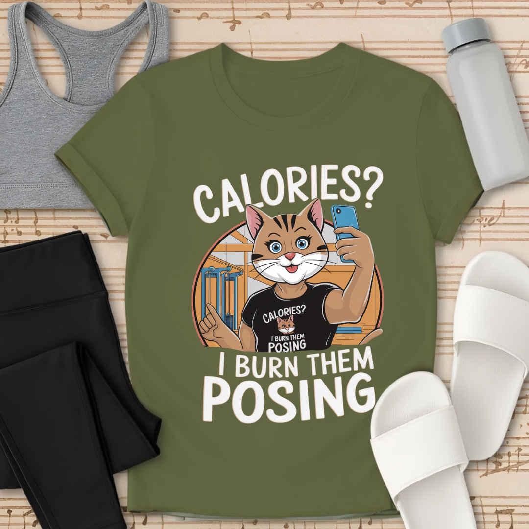 Burning While Posing T-Shirt