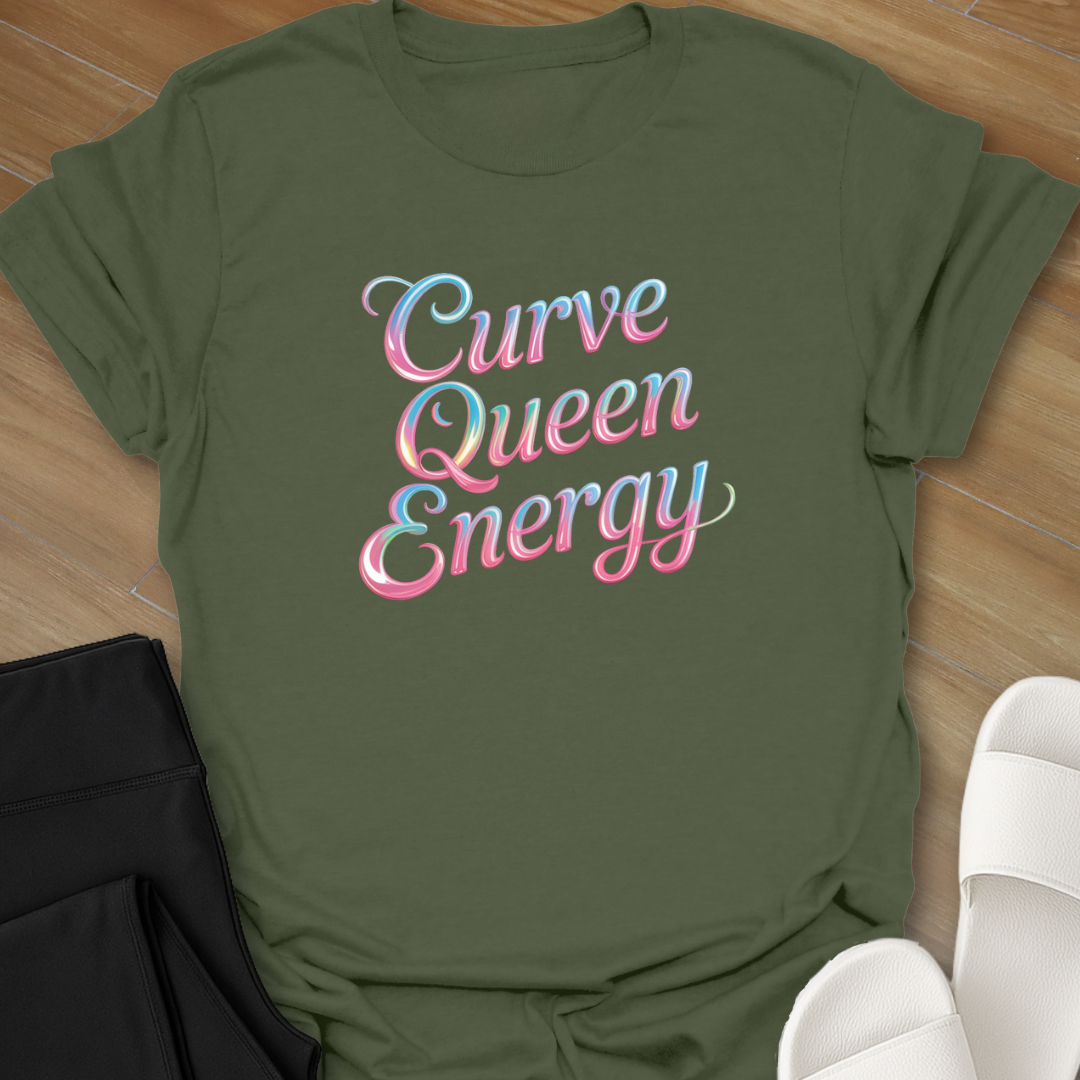 Curvy Queen Energy T-Shirt