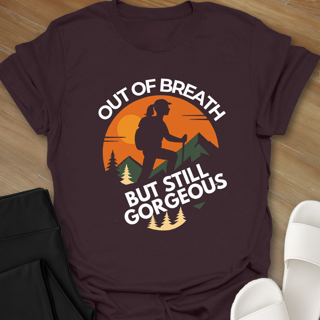 Curvy Girl Gorgeous Hiker T-Shirt