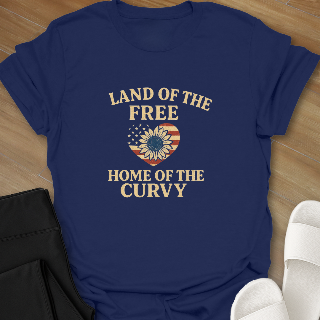 Home Of The Curvy T-Shirt