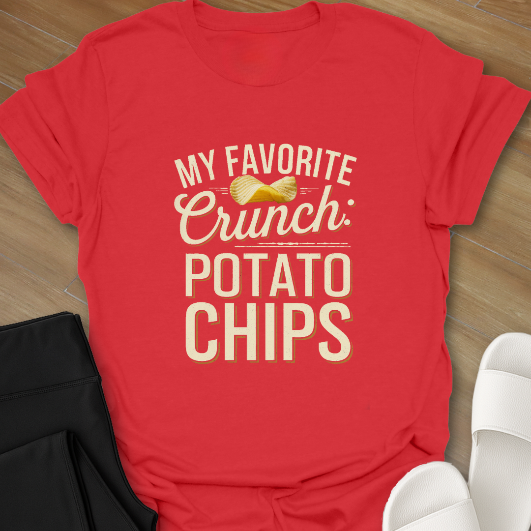 Favorite Crunch: Potato Chips T-Shirt