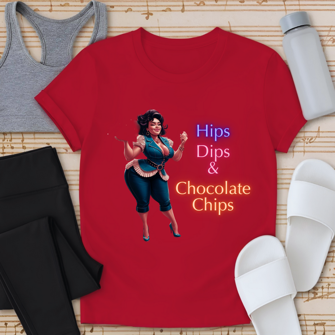 Hips, Dips, & Chocolate Chips T-Shirt