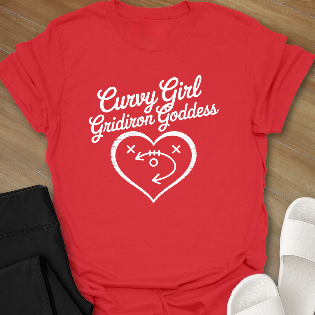 Gridiron Goddess Football T-Shirt