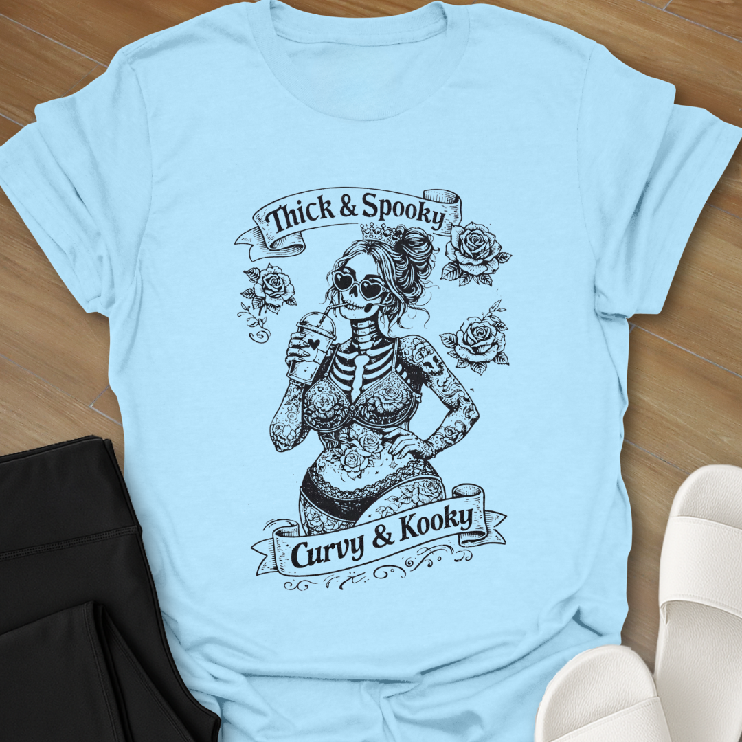 Curvy Girl Thick Tattoo T-Shirt