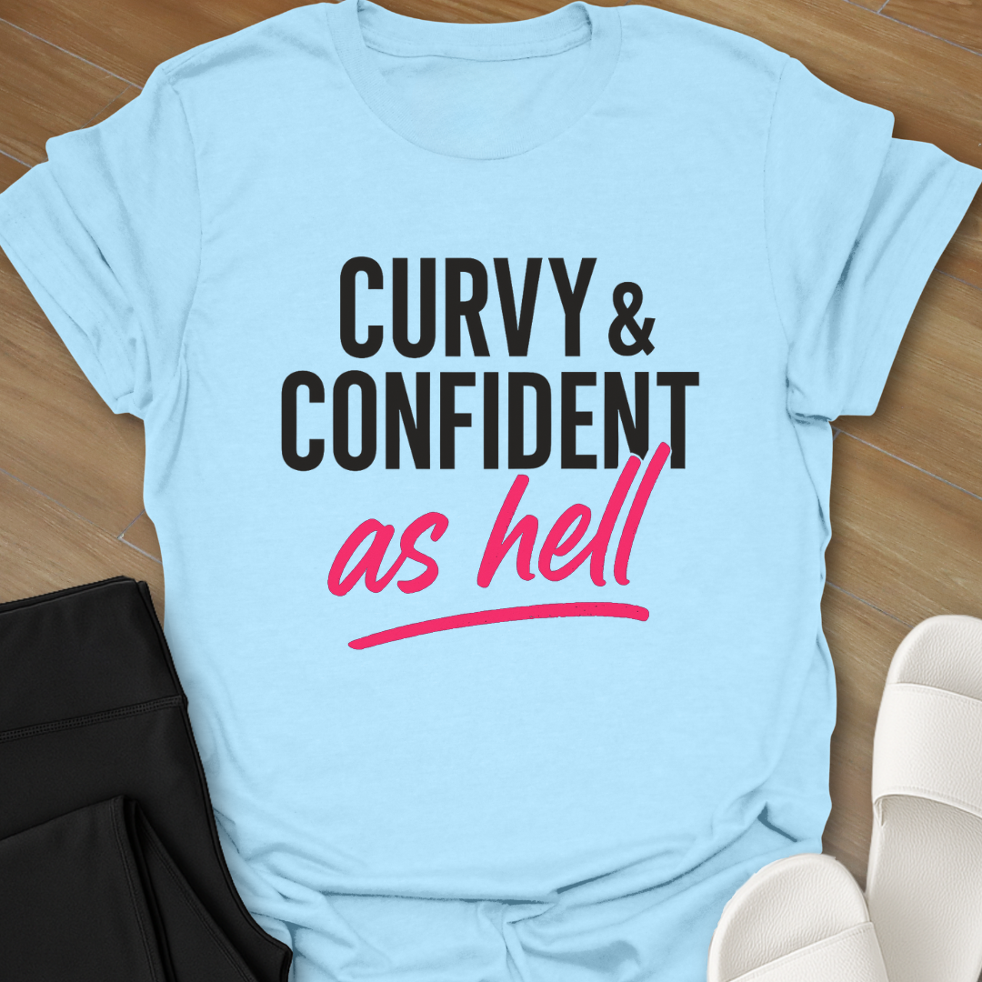 Curvy Girl Confident T-Shirt