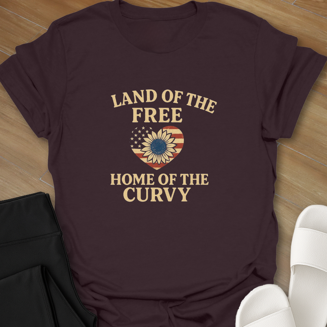 Home Of The Curvy T-Shirt