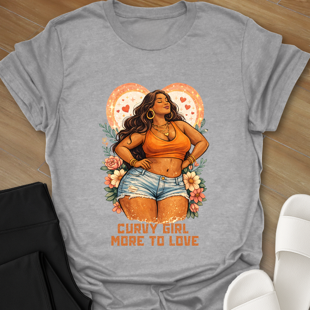 Curvy Girl Love T-Shirt