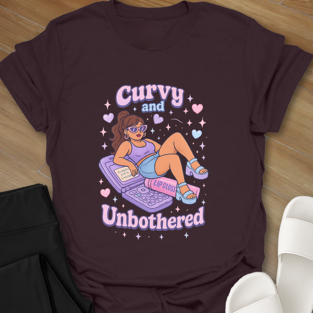 Curvy and Unbothered T-Shirt
