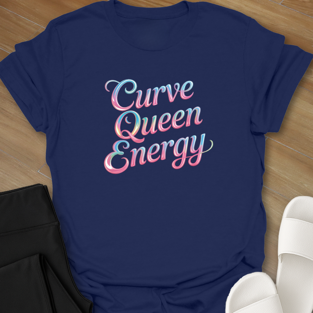 Curvy Queen Energy T-Shirt