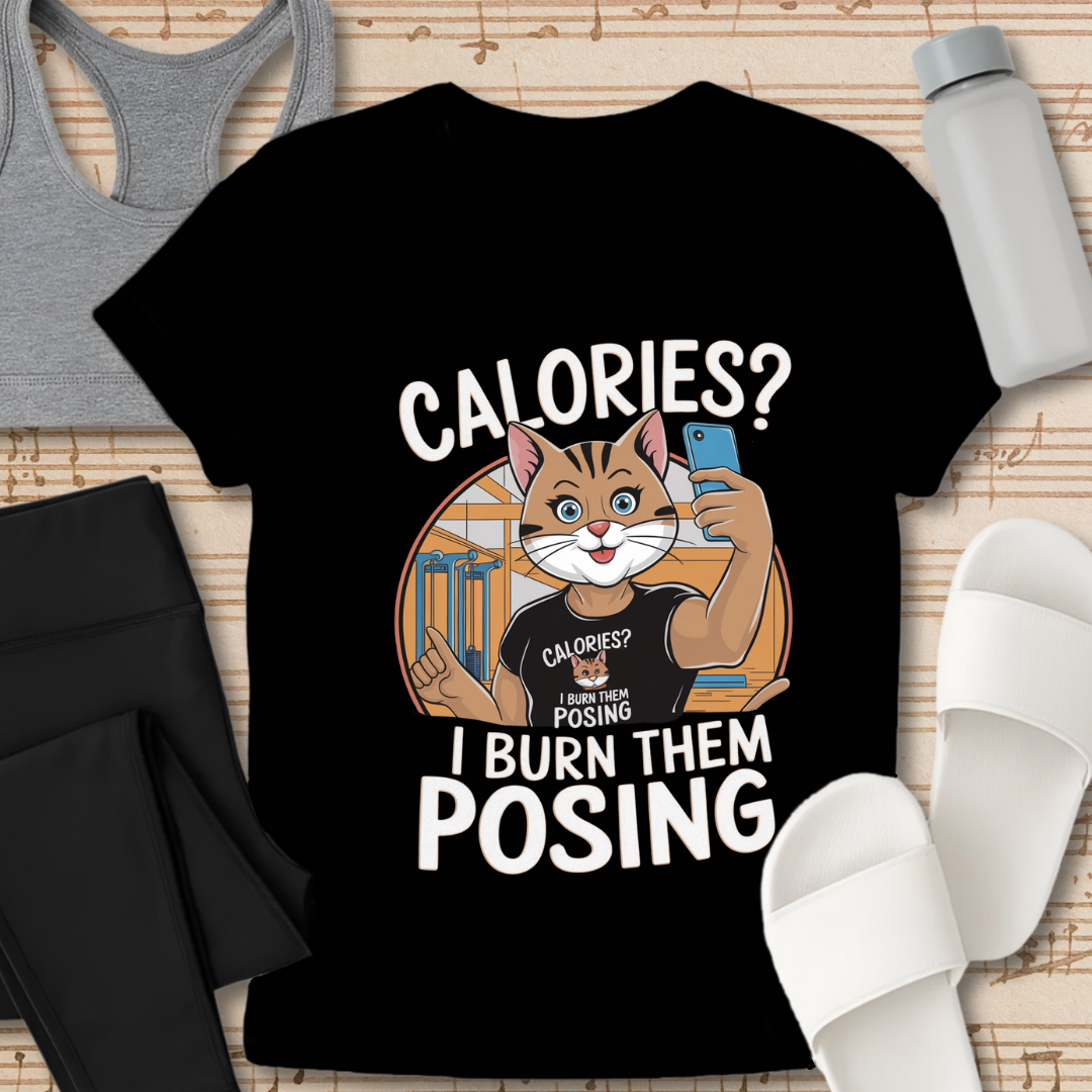 Burning While Posing T-Shirt