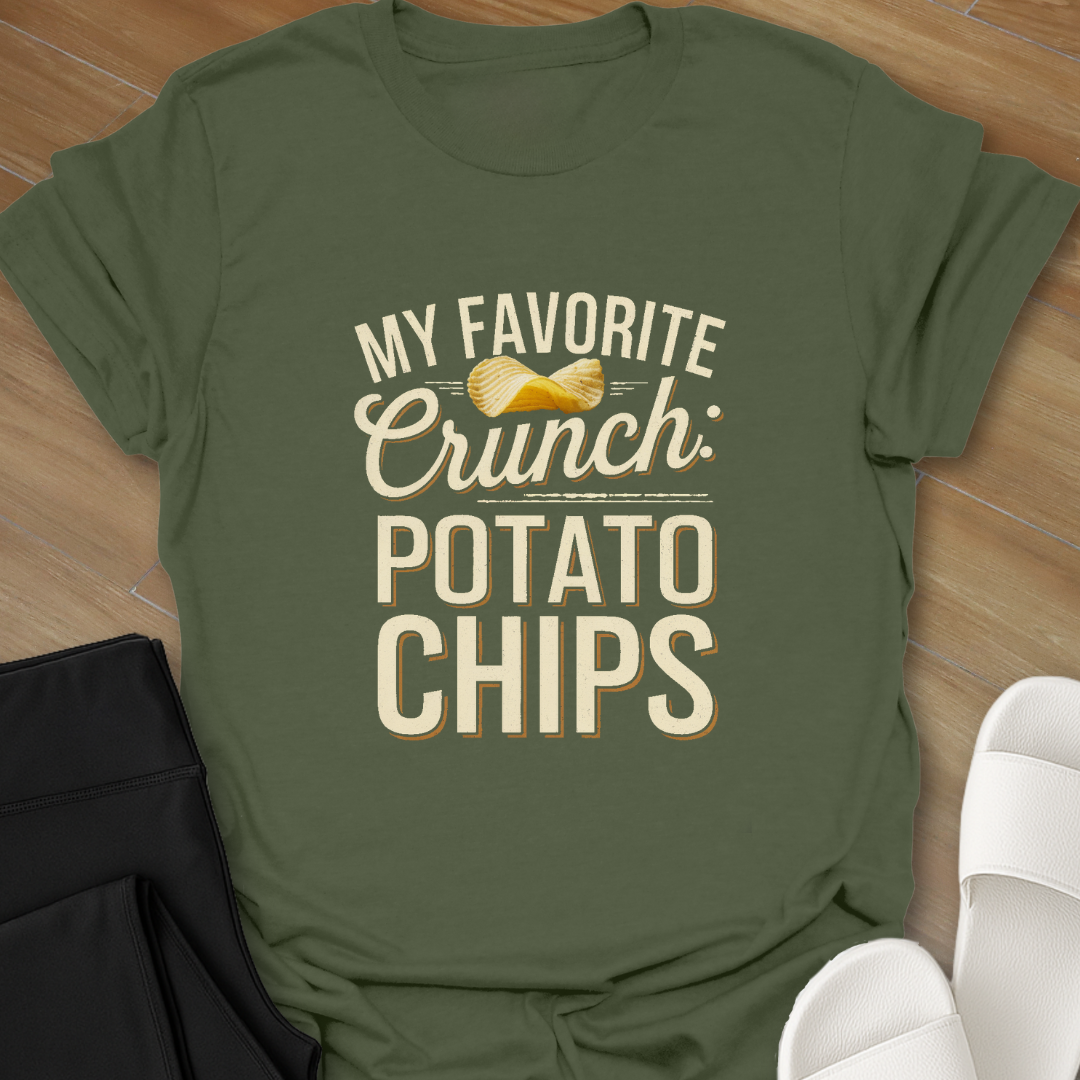Favorite Crunch: Potato Chips T-Shirt