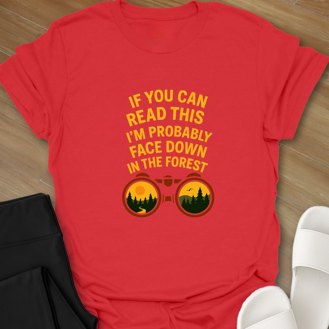 Curvy Girl Forest Hiker T-Shirt