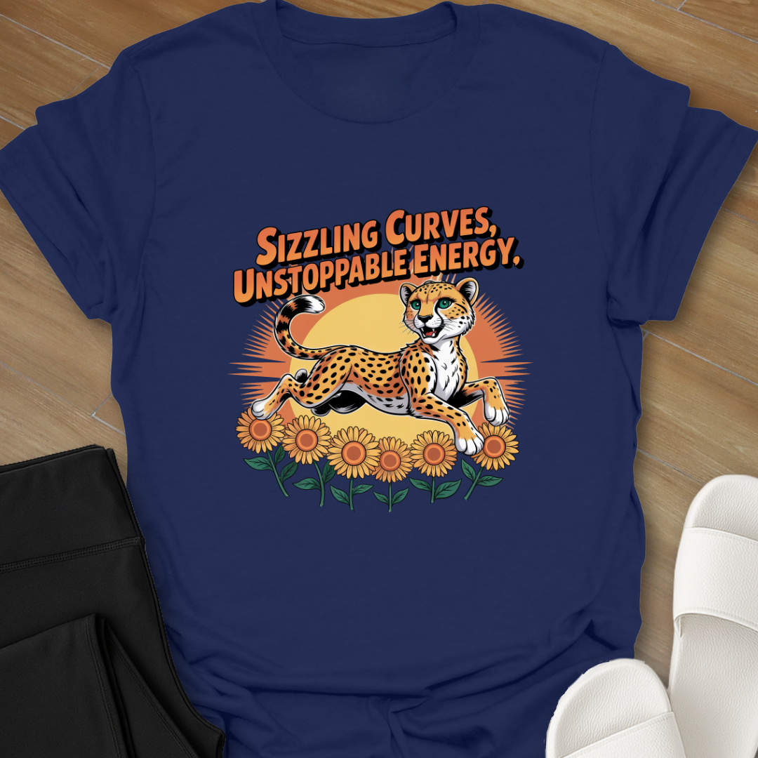 Sizzling Curves, Unstoppable Energy T-Shirt