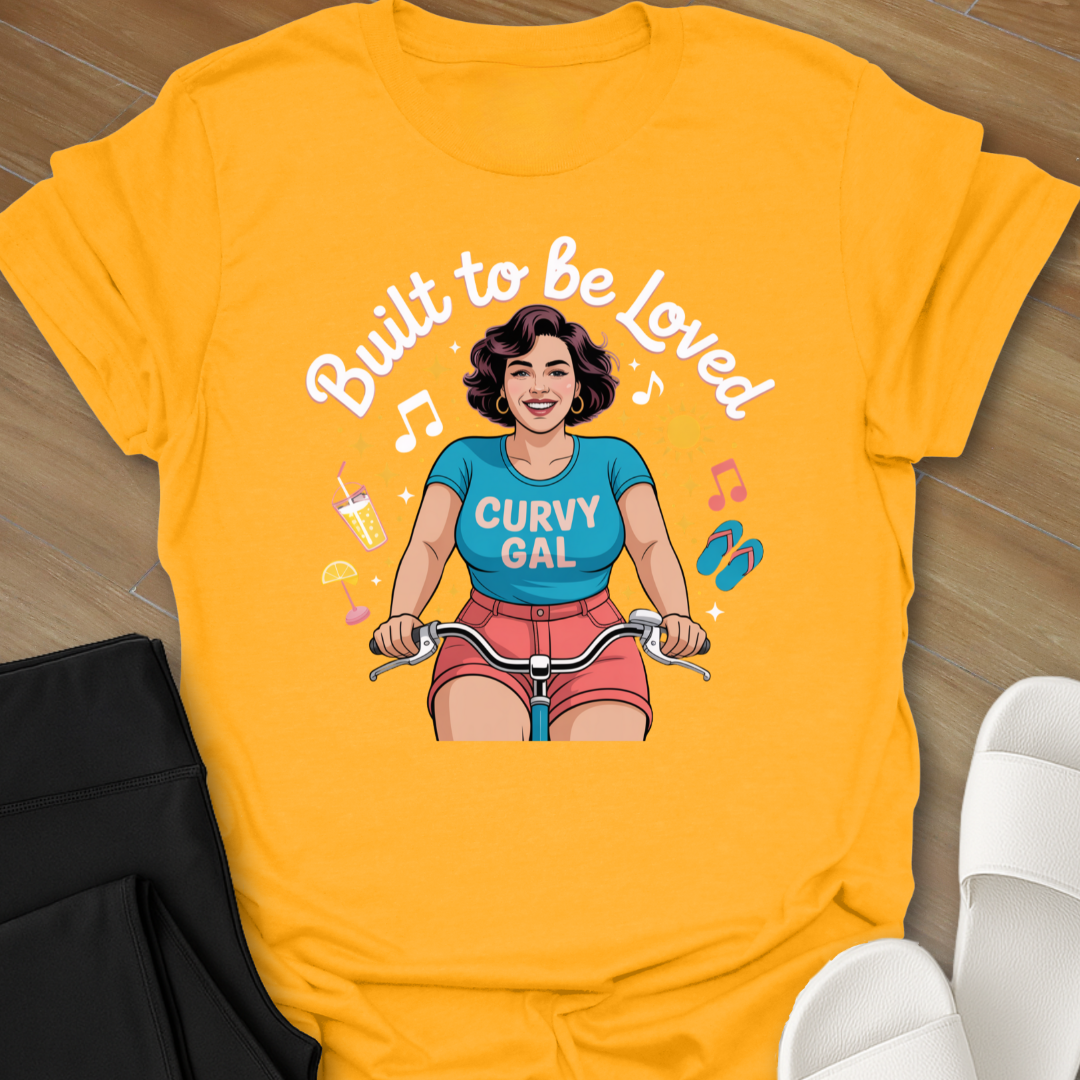 Built to be Loved - Curvy Gal T-Shirt