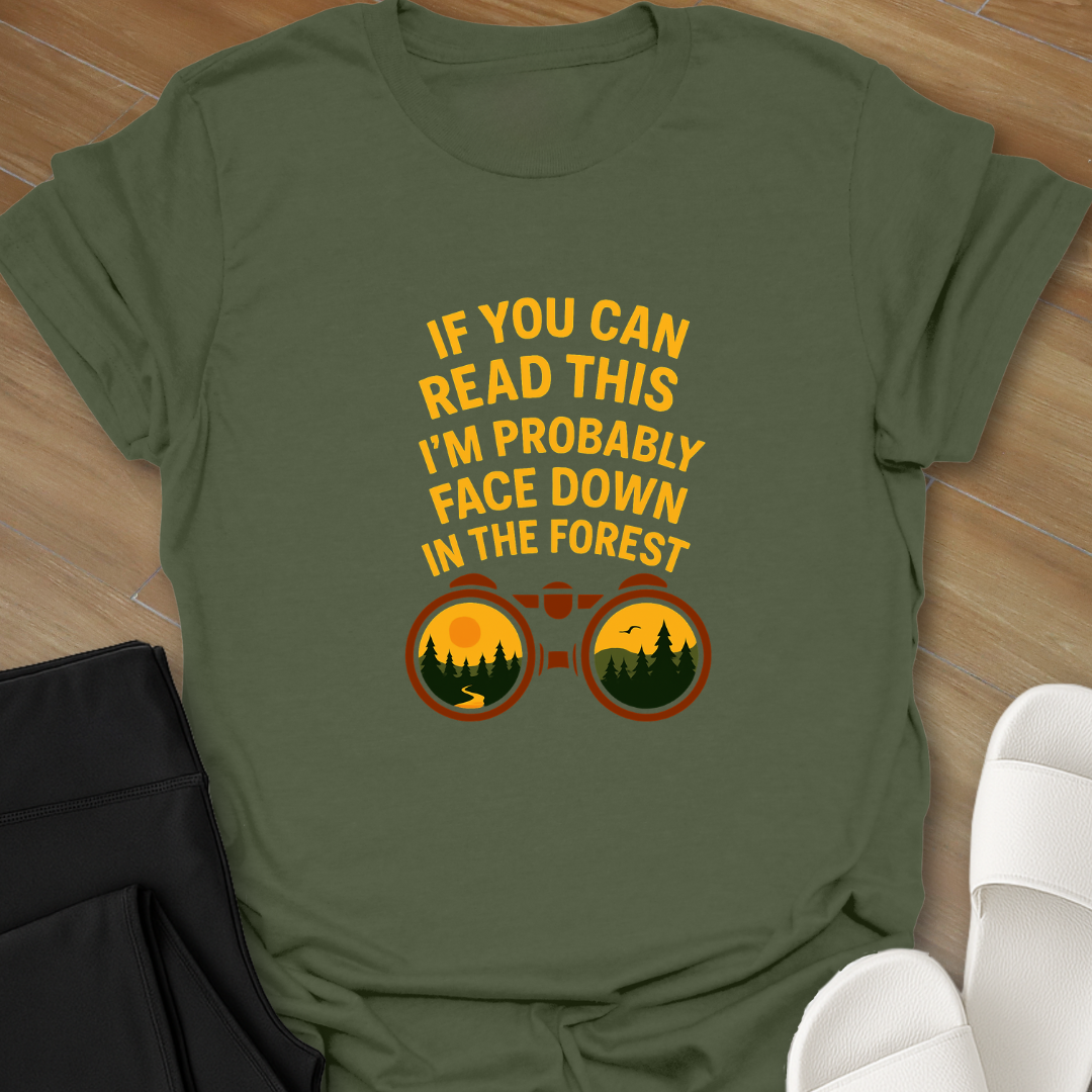 Curvy Girl Forest Hiker T-Shirt