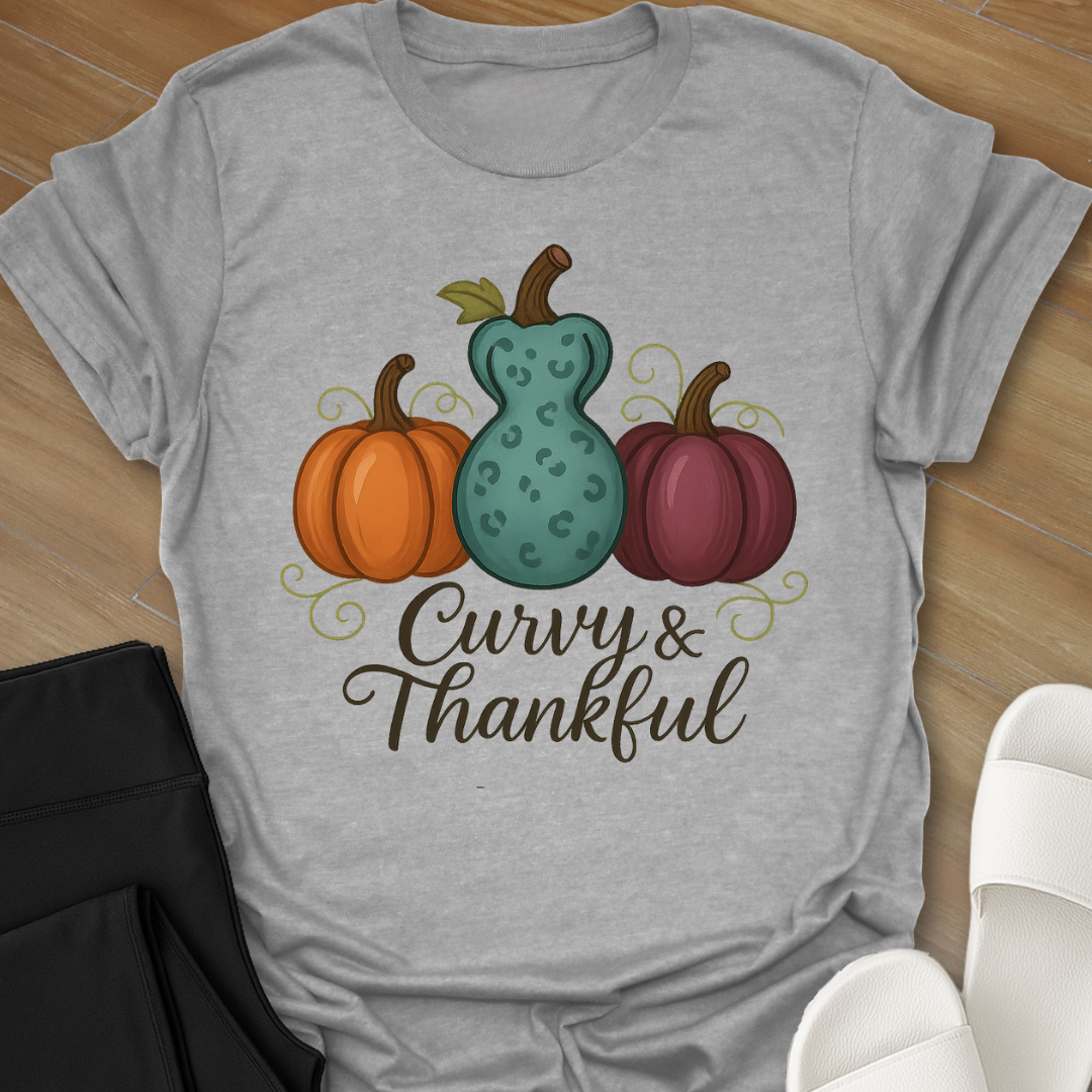 Curvy & Thankful T-Shirt