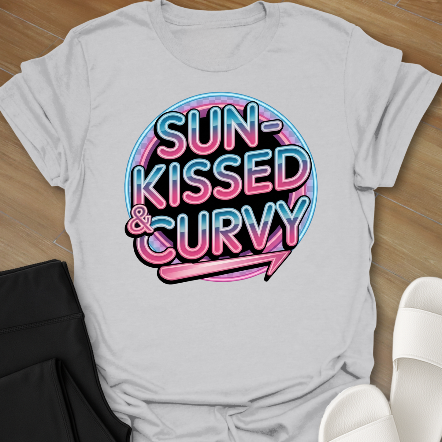 Sun-Kissed and Curvy T-Shirt