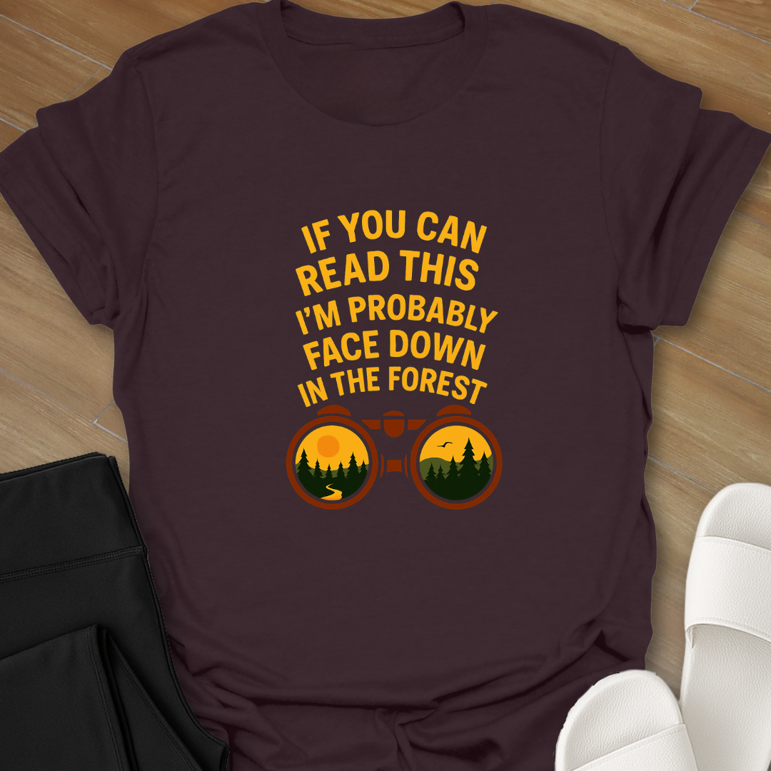 Curvy Girl Forest Hiker T-Shirt